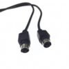 AUDIO CABLE S-VIDEO 4PIN MALE TO 4PIN MALE 1METER