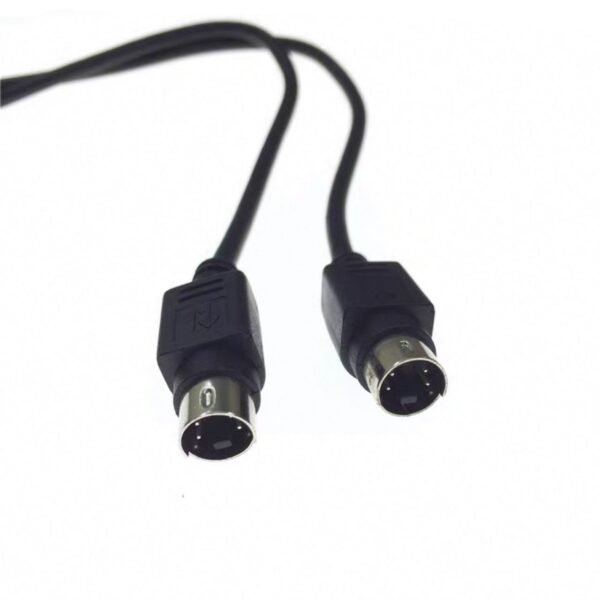 AUDIO CABLE S-VIDEO 4PIN MALE TO 4PIN MALE 1METER