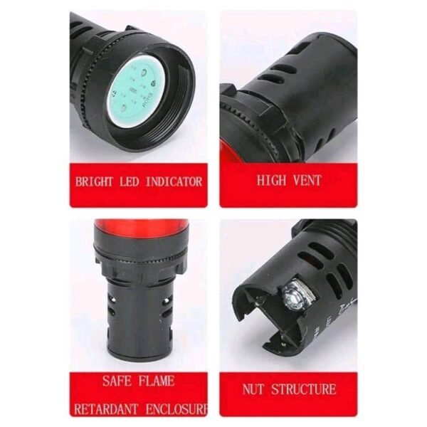 LED HIGHLIGHT SIGNAL LIGHT AD16-22D/S INDICATOR 22MM 220V 380V