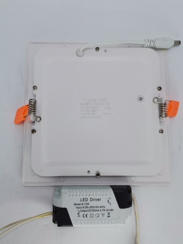 TJLITE 12W LED 6" SQ/ 4000K