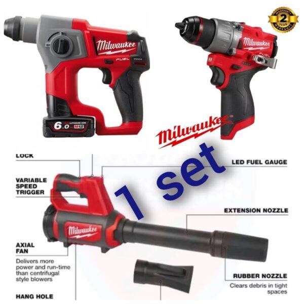 MILWAUKEE M12 FUEL 13MM SUB-COMP ROT HAMM