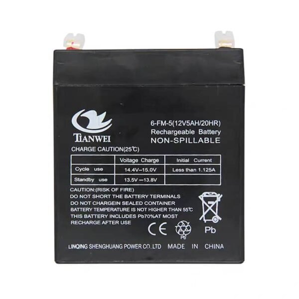 TIANWEI 12V 5AH BATTERY