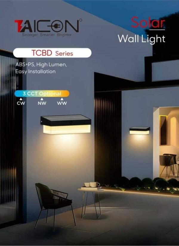 IWACHI LED SOLAR WALL LAMP