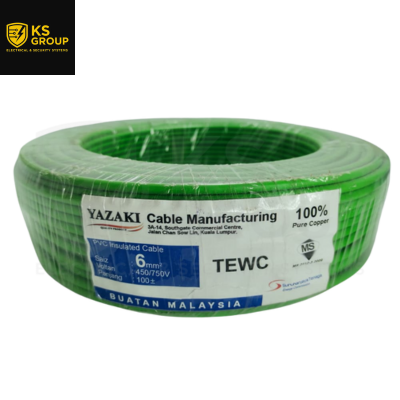 TEW PVC CABLE 6MM X 100M