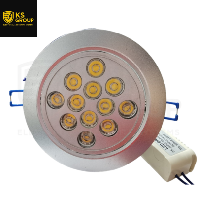 SB 12X1W LED EYEBALL 3000K