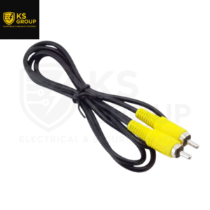 RCA MALE TO MALE AUDIO CABLE 1METER