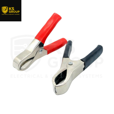 SB BATTERY CLIP BLACK & RED (50A/100A）