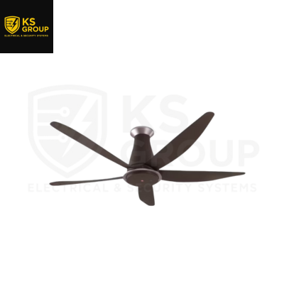 KDK KAZE (K15YX-RBR) FAN 60" LONG ROD (BLK)