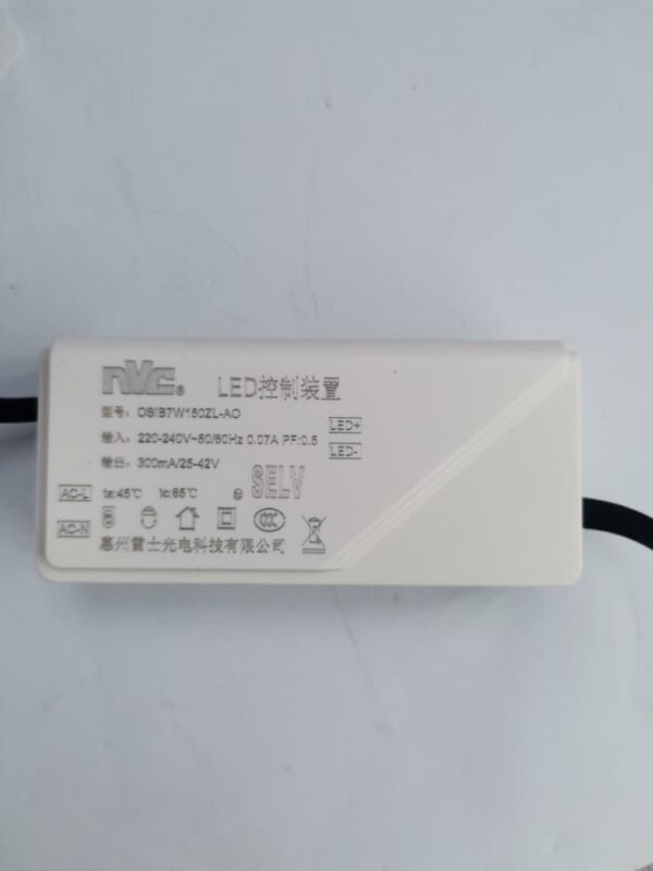 NVC E-NLED977 12W THREE COLOUR DOWNLIGHT 3''