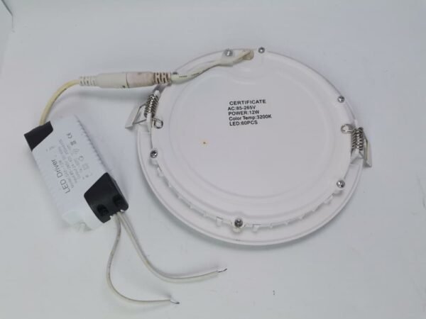 KS 12W 6" LED PANEL ROUND 3000K