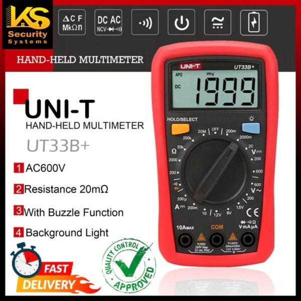 UNI-T MULTIMETER (UT33B+ / UT33D+)