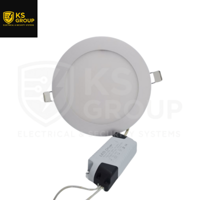 KS 12W 6" LED PANEL ROUND 3000K