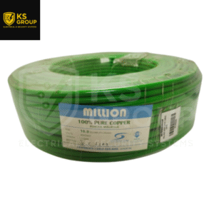 MILLION 10MM S/PVC CABLE(GRN)