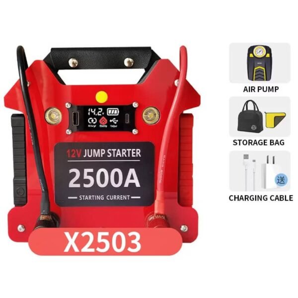 KS X2500 12V 2500A JUMP STARTER