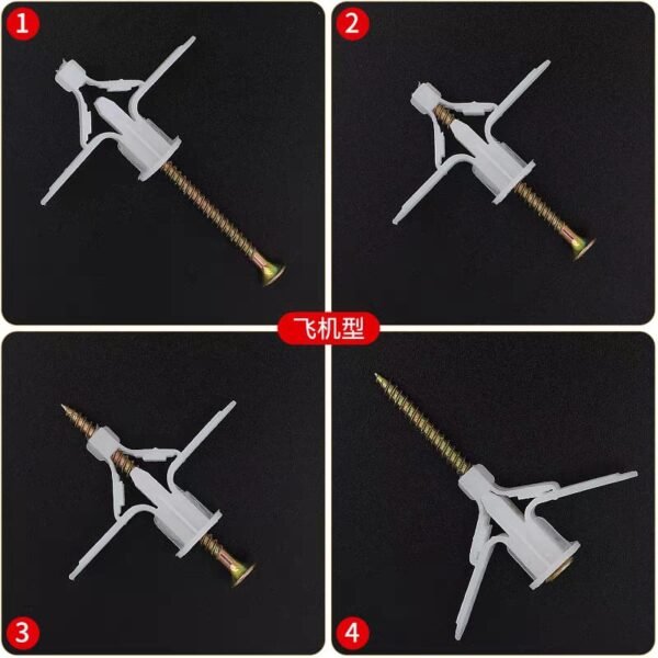 KS PLANE WALL PLUG (1BAG/10PCS)