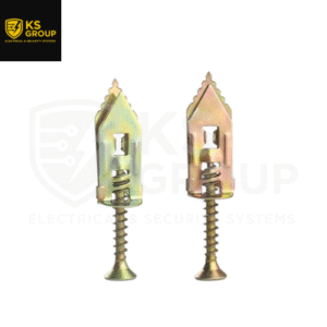 KS 12X30 WALL PLUG(METAL) + 4X35 SCREW DRYWALL (10PCS)