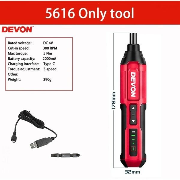 DEVON 5616-LI-4 4V LITHIUM-OIN