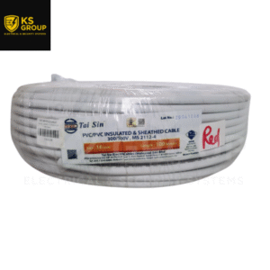 TAISIN 16MM2 X 100M P/P (RD/WH) ＆(BLK/WH)